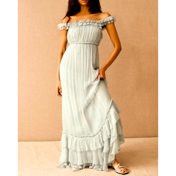 BHLDN Dresses & Skirts - BHLDN Antoinette Dress • 10 • Mint • GUC ❄️